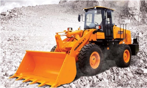 Фронтальный погрузчик Lonking CDM835N (ковш челюстного типа 4 в 1)