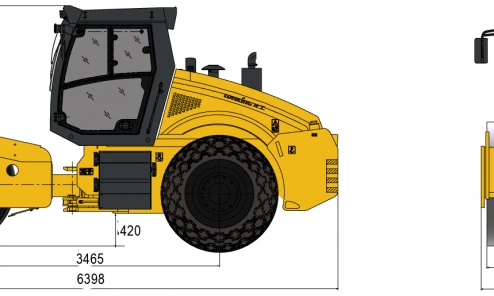 Каток дорожный CDM526A6